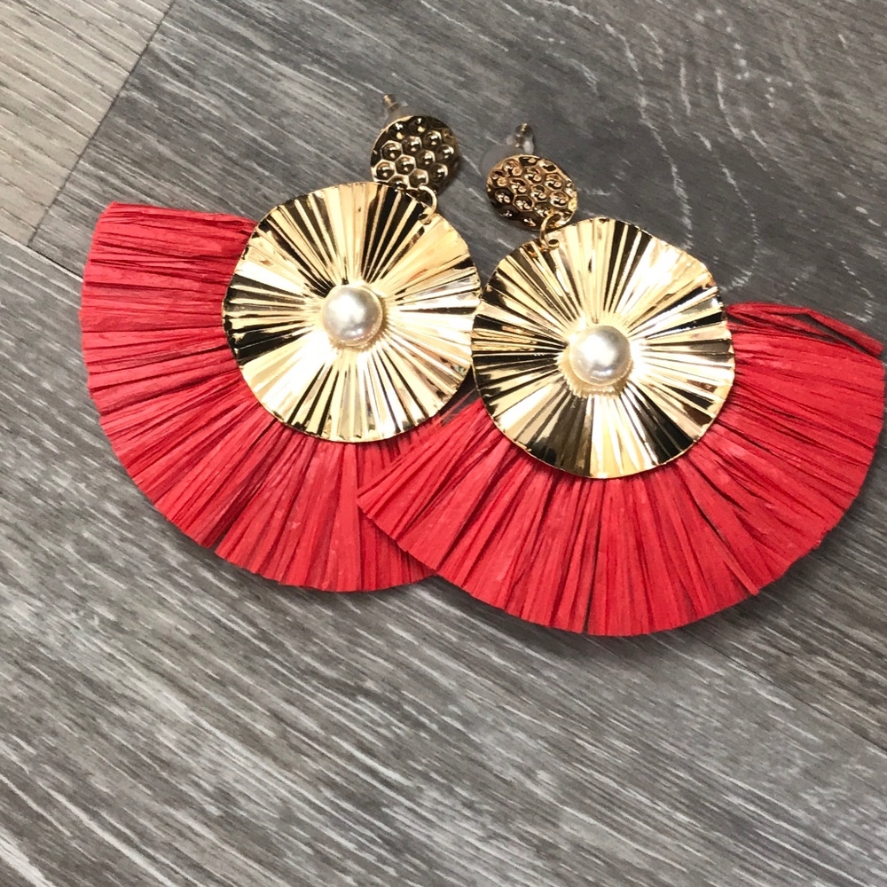 Cute Tassel Pearl Bohemian  Earring